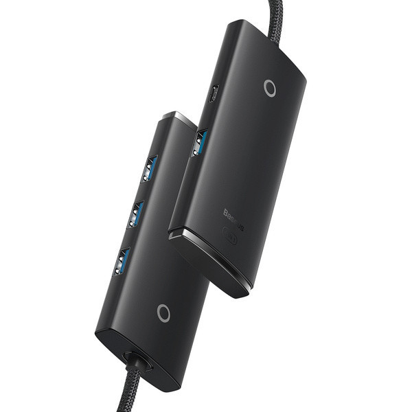 هاب 4 پورت usb3 باسئوس مدل Hub Lite Series -WKQX030501