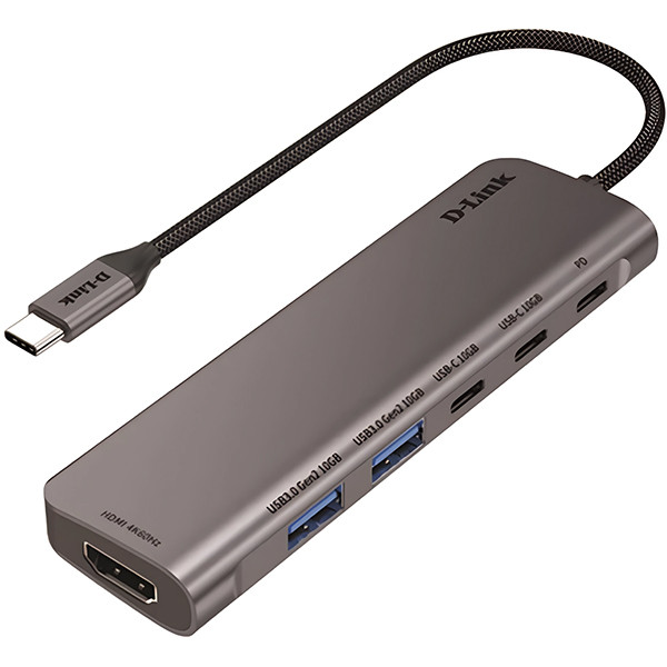هاب 6 پورت USB-C دیلینک مدل DUB-C106
