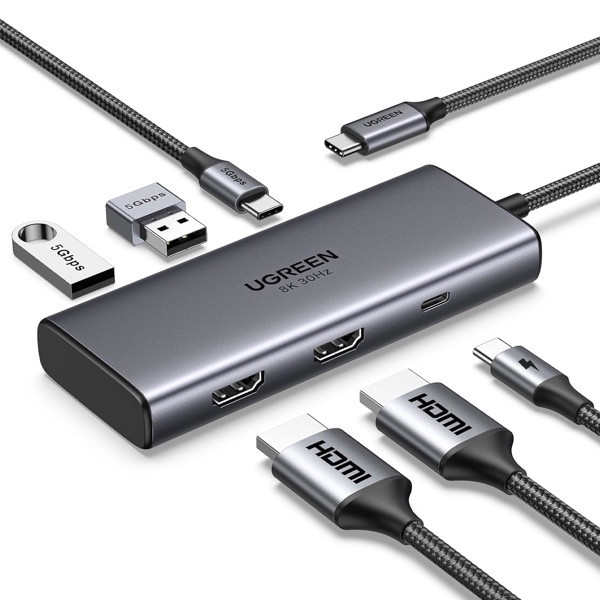 هاب 10 پورت USB-C یوگرین مدل CM498-15601