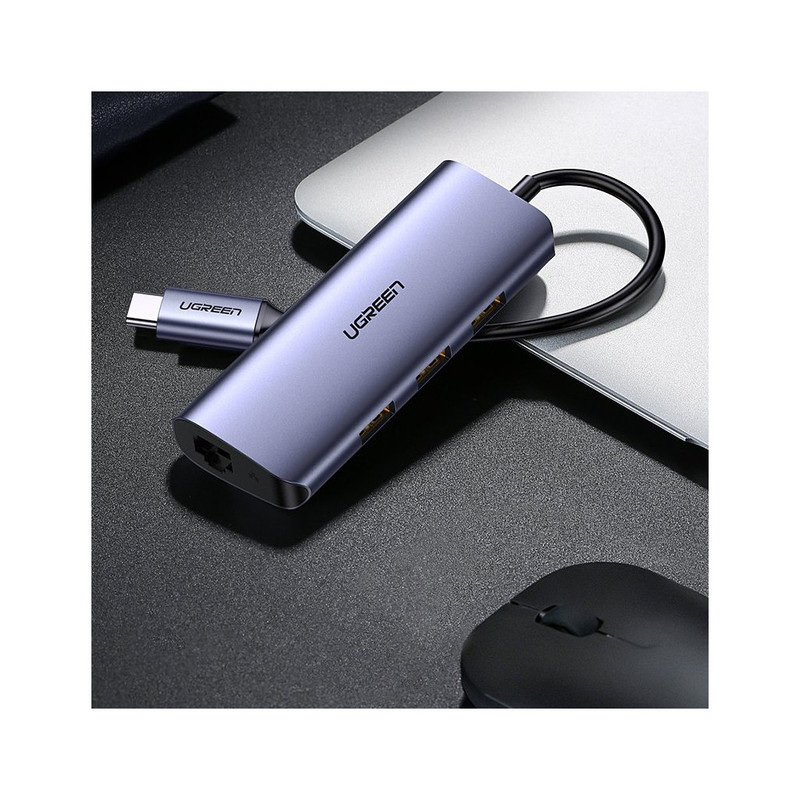 هاب چهار پورت USB -C یوگرین مدل CM252