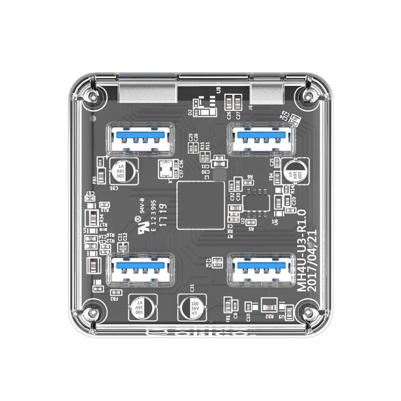 هاب USB 3.0 چهار پورت اوریکو مدل MH4U-U3-R1.0