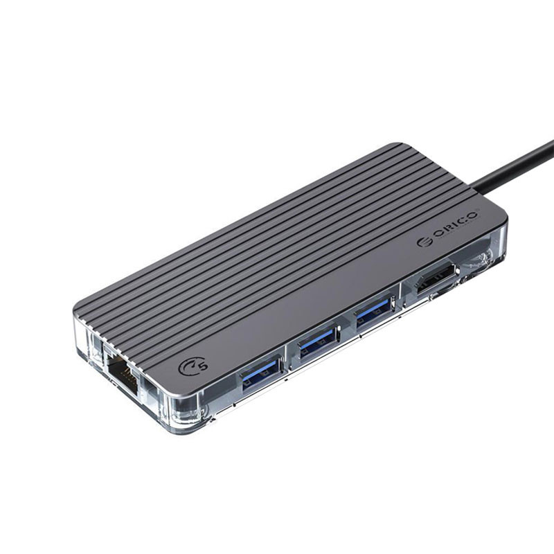 هاب ۶ پورت USB-C اوریکو مدل WB-6RJ-V1