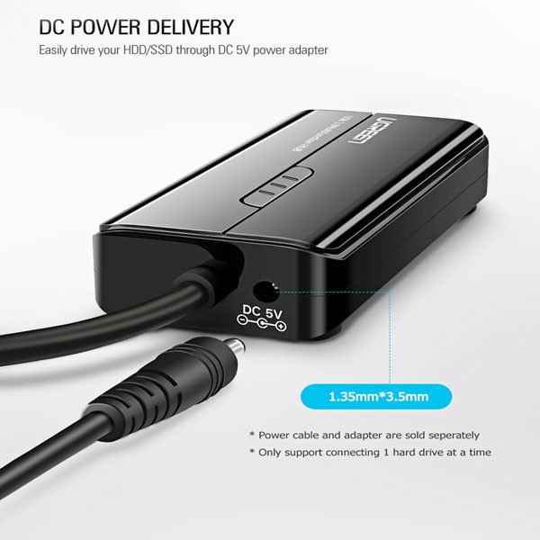 هاب USB3.0 سه پورت یوگرین مدل CR103-20265