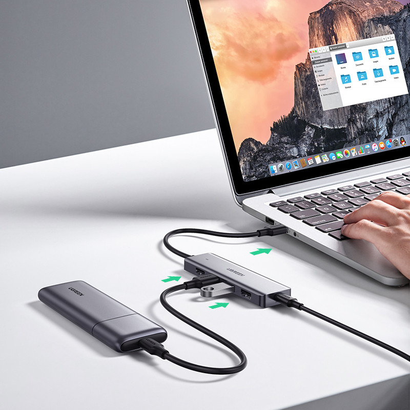 هاب پنج پورت USB-3.0 یوگرین مدل CM219-50985
