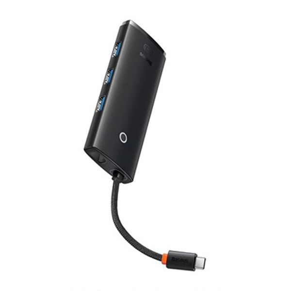 هاب 4 پورت usb-c باسئوس مدل wkqx030401