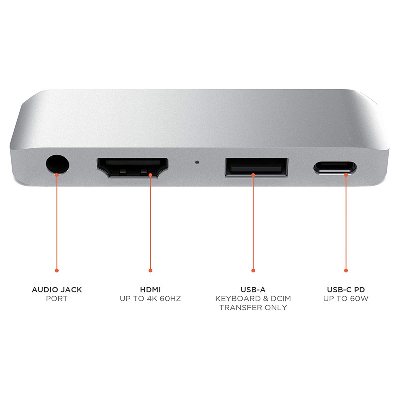 هاب 4 پورت USB-C مدل PRO