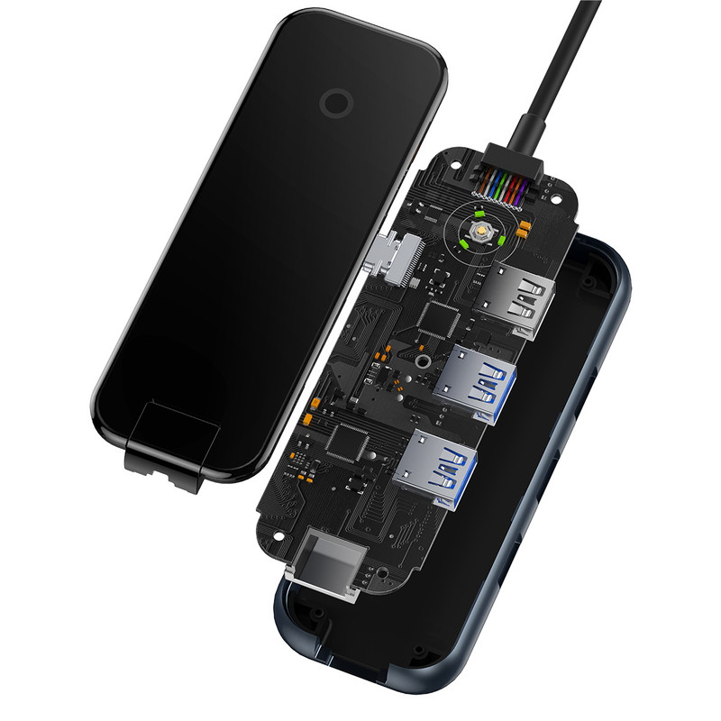 هاب 5 پورت USB-C بیسوس مدل WKJZ010113
