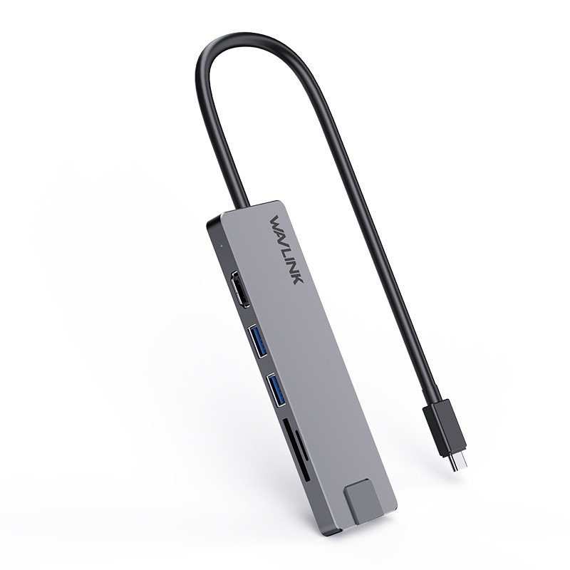 هاب شش پورت USB-C ویولینک مدل WL-UHP3409