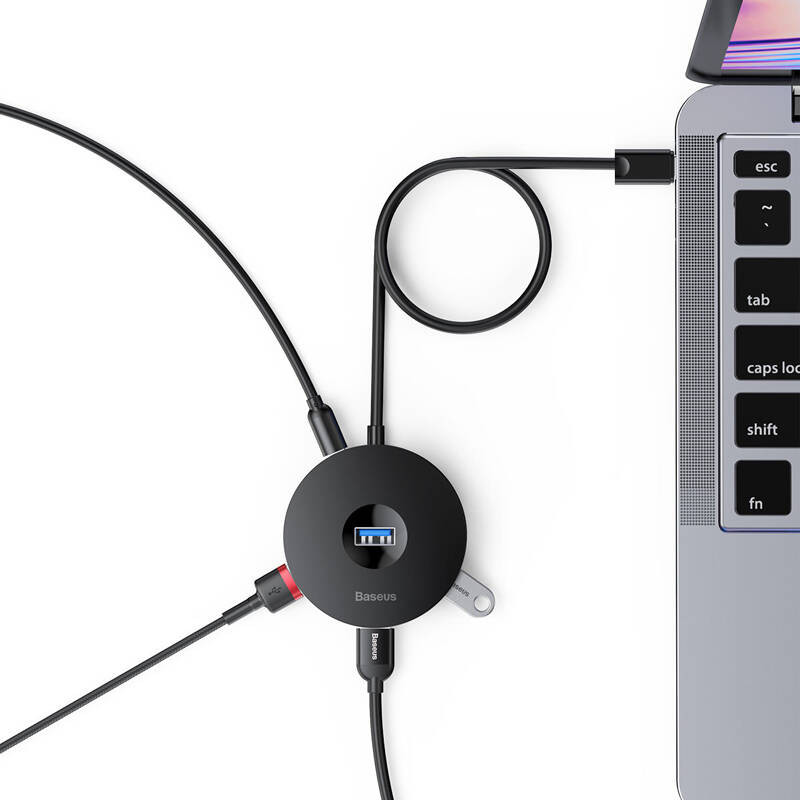 هاب 4 پورت USB باسئوس مدل CAHUB-F01 NEW