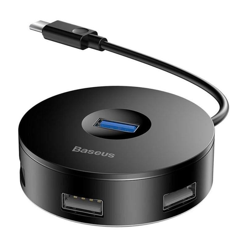 هاب 4 پورت USB-C باسئوس مدل Round Box