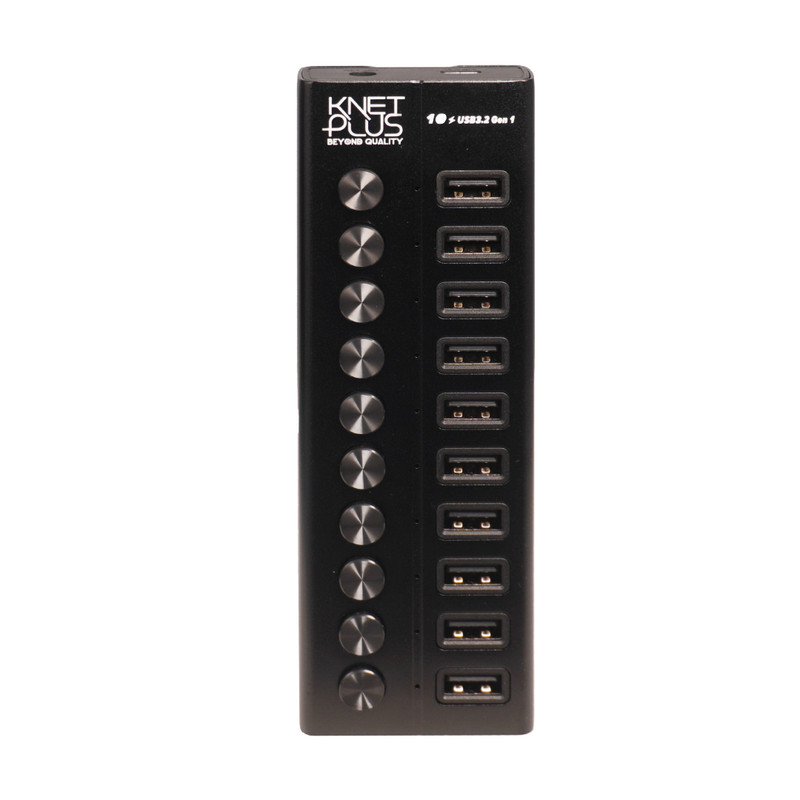 هاب 10 پورت USB 3.2 کی نت پلاس مدل KP-HA110