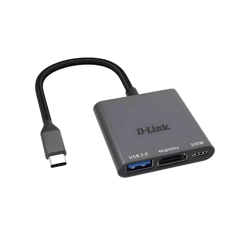 هاب 3 پورت USB-C دیلینک مدل DUB-C103