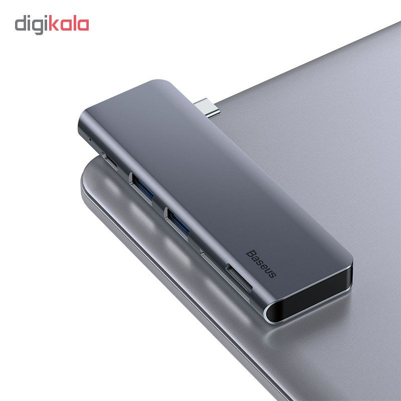 هاب 5 پورت USB-C باسئوس مدل CAHUB-K