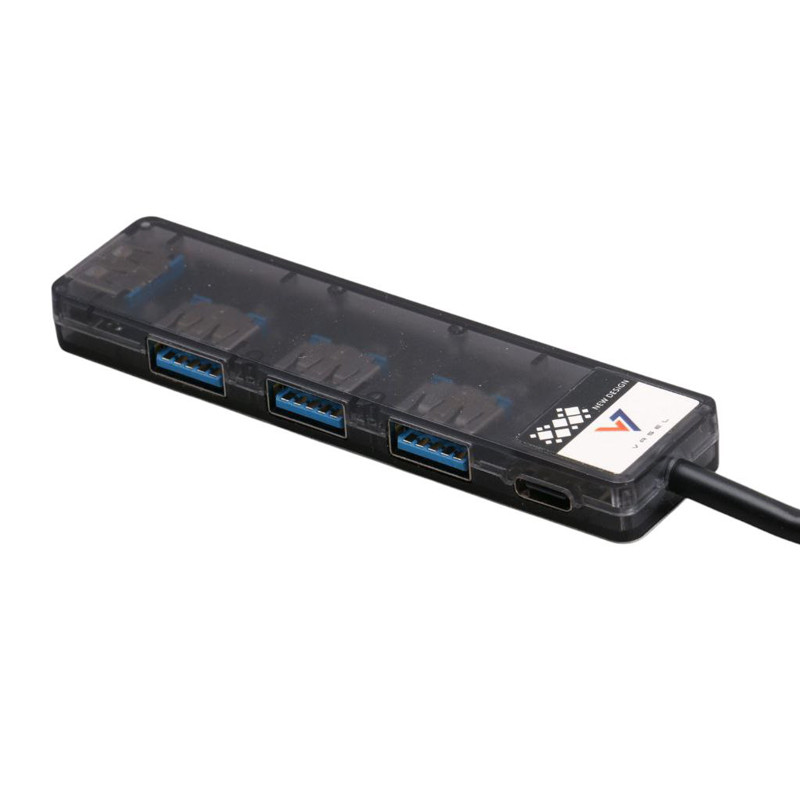 هاب 4 پورت USB 3.1 /TYPE C واصل مدل TU 360