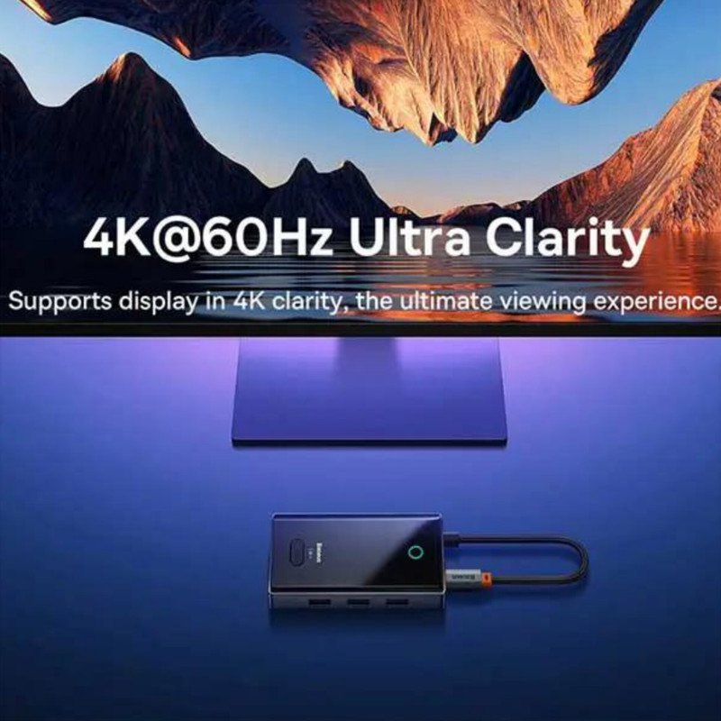 هاب 5 پورت usb-cبیسوس مدل wkjz010113