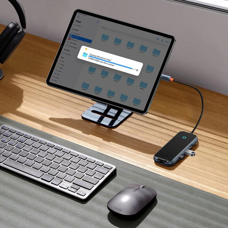 هاب 6 پورت USB-C بیسوس مدل Acmejoy WKJZ010313