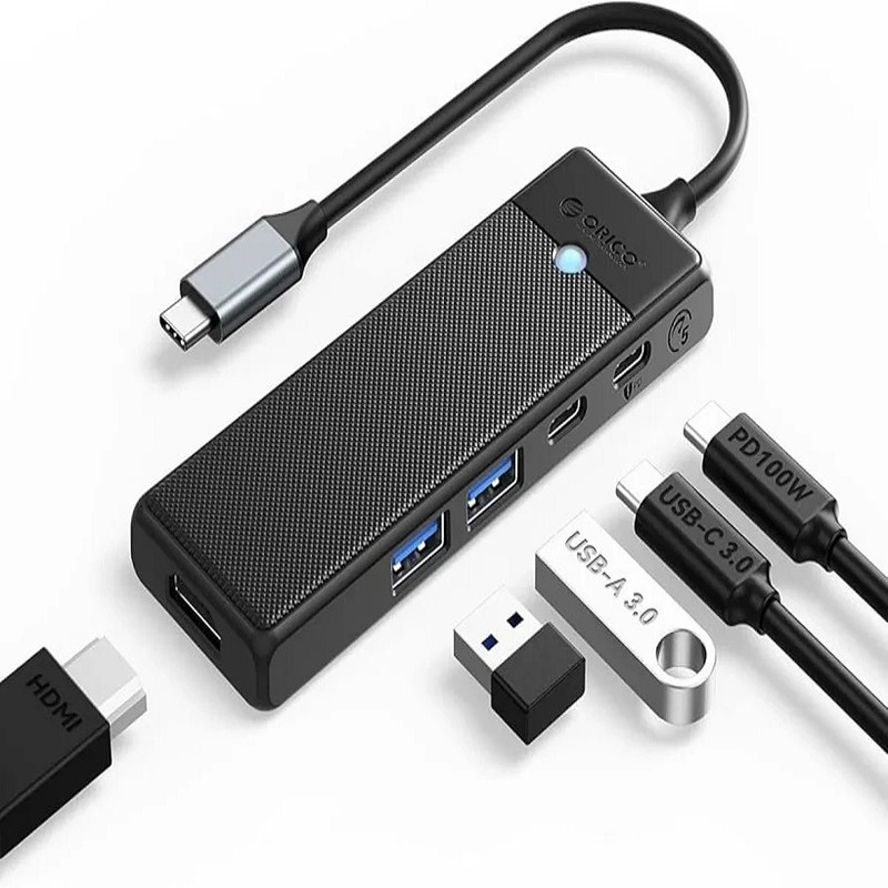 هاب 5 پورت USB-C اوریکو مدل PWD-5P