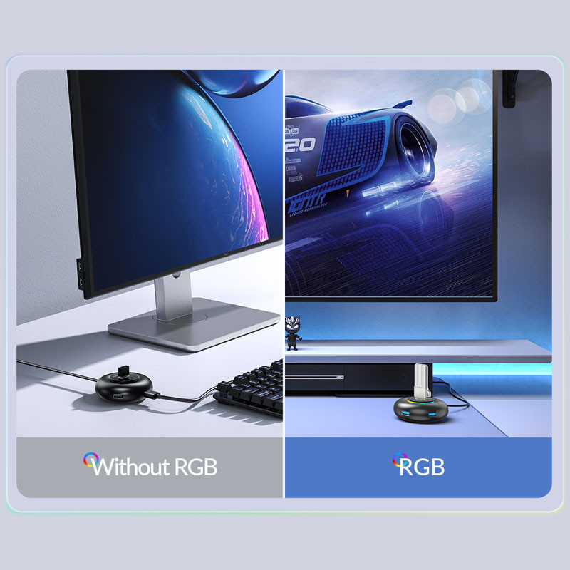 هاب 4 پورت USB-C اوریکو مدل YX1-C2-03
