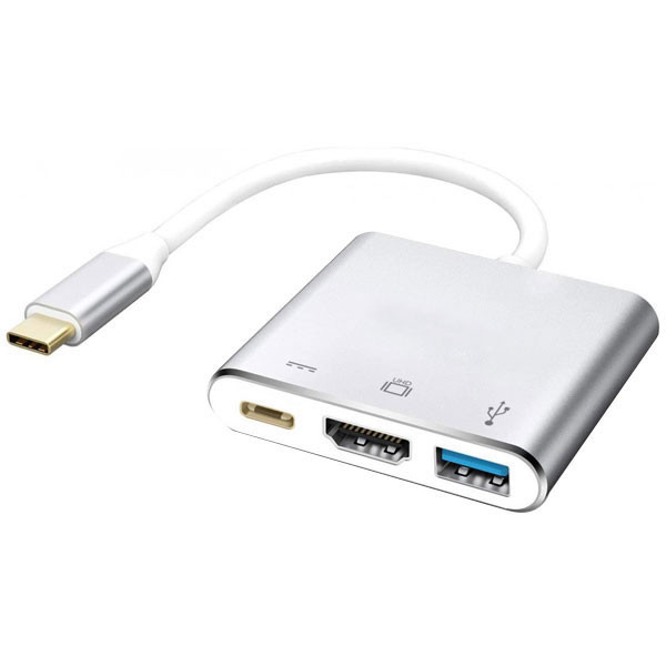 هاب 3 پورت USB-C مدلLS-UCH