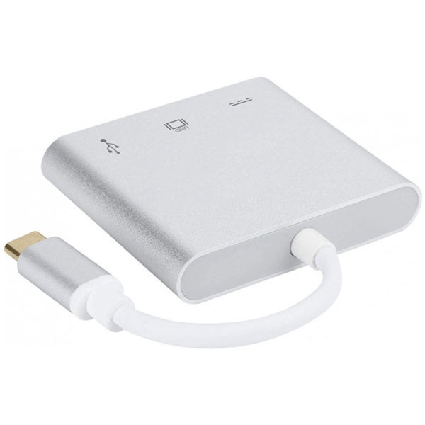 هاب 3 پورت USB-C مدلLS-UCH