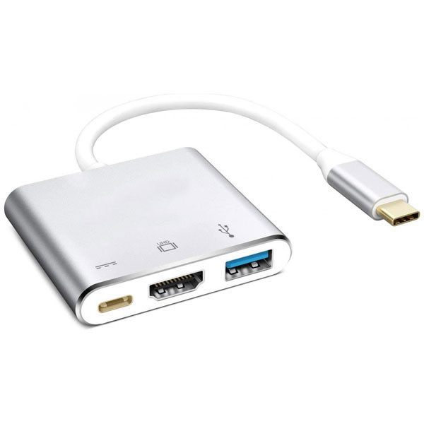 هاب 3 پورت USB-C مدلLS-UCH