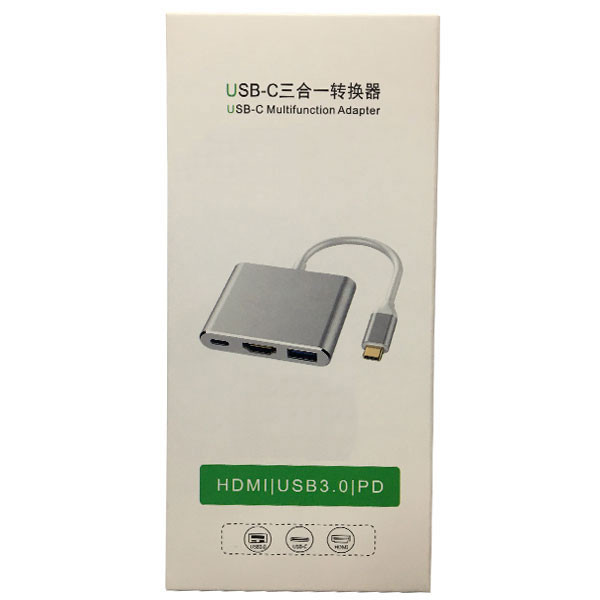 هاب 3 پورت USB-C مدلLS-UCH