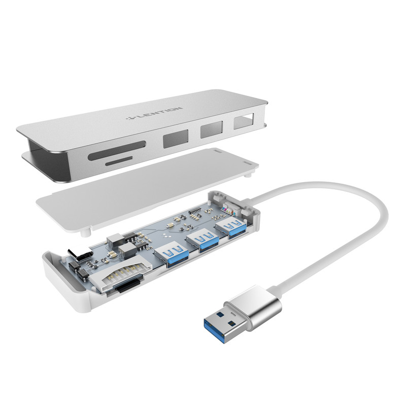 هاب 5 پورت USB3.0 لنشن مدل H15