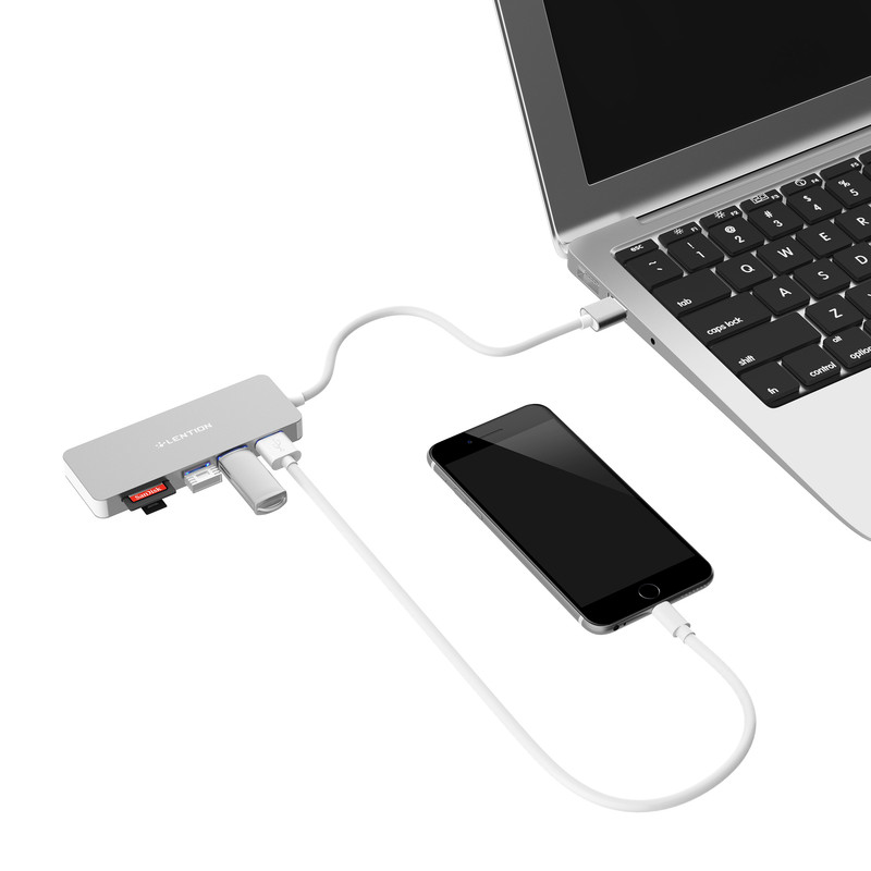 هاب 5 پورت USB3.0 لنشن مدل H15