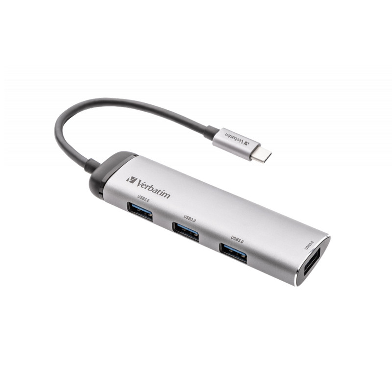 هاب 4 پورت USB-C ورباتیم مدل 49147