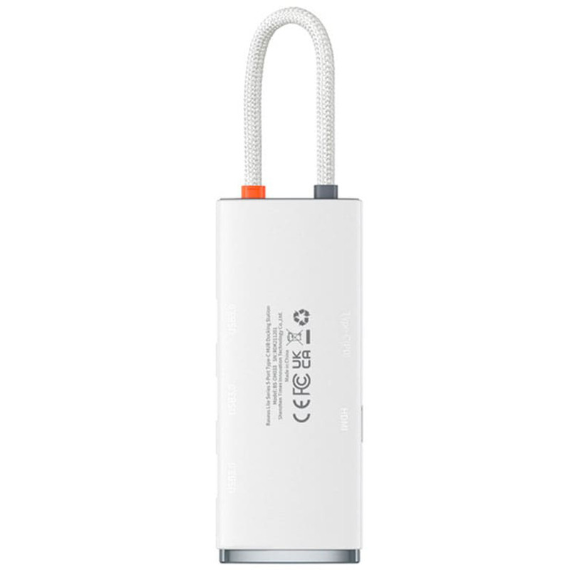 هاب 5 پورت USB-C باسئوس مدل WKQX040002