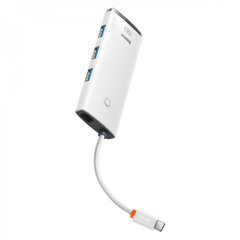 هاب 5 پورت USB-C باسئوس مدل WKQX040002