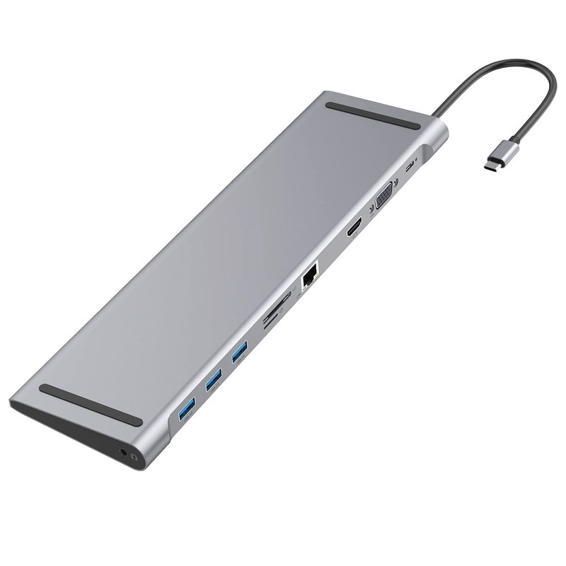 هاب 10 پورت USB-C مدل DC007