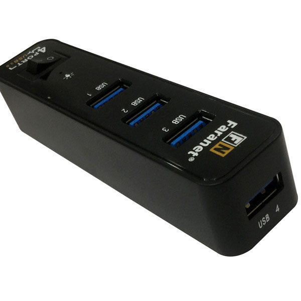 هاب USB 3.0 چهار پورت فرانت مدل FN-U3H403S