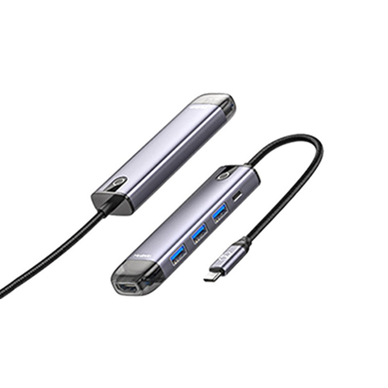هاب 5 پورت USB-C مک دودو مدل HU-775
