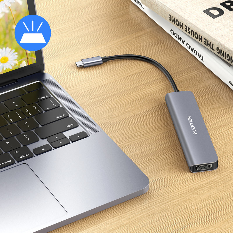 هاب 6 پورت USB-C لنشن مدل CE18-PHCR
