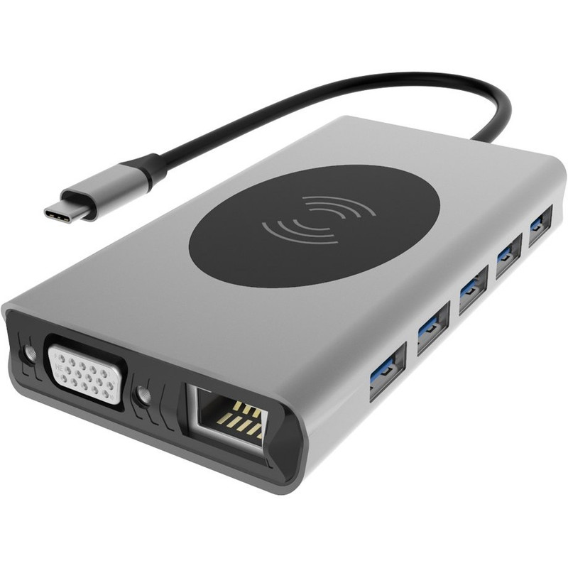 هاب 13 پورت USB-C مدل SUPPORT 4K