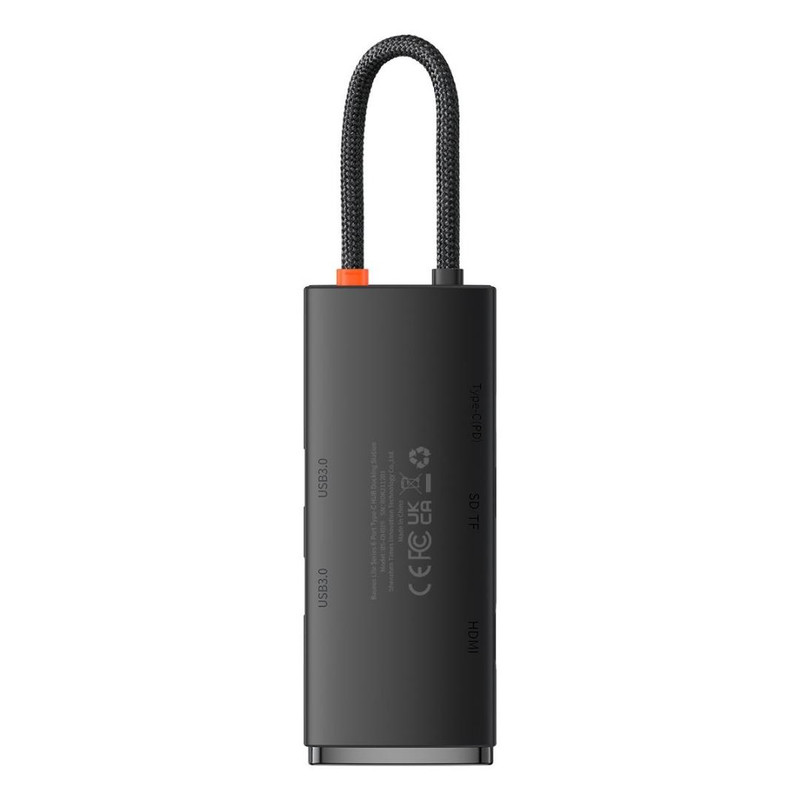 هاب 6 پورت USB-C باسئوس مدل BS-OH020