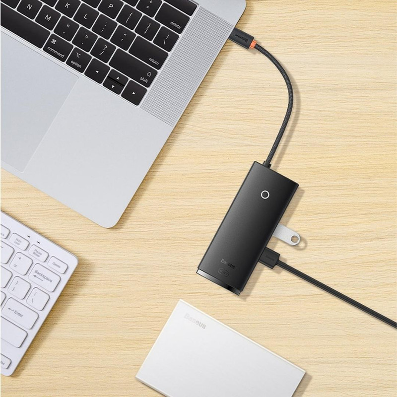 هاب 6 پورت USB-C باسئوس مدل BS-OH020
