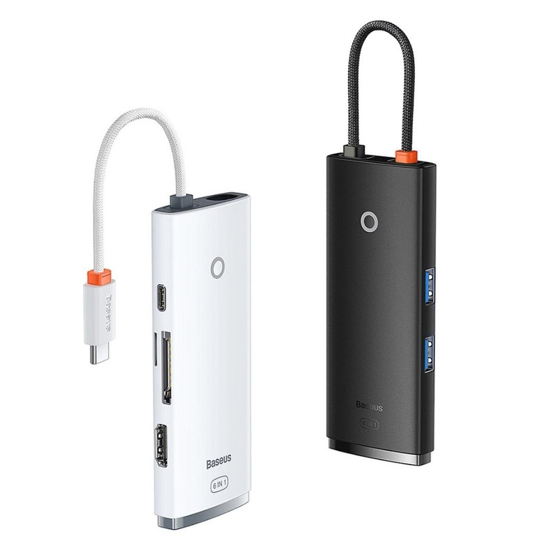 هاب 6 پورت USB-C باسئوس مدل BS-OH020
