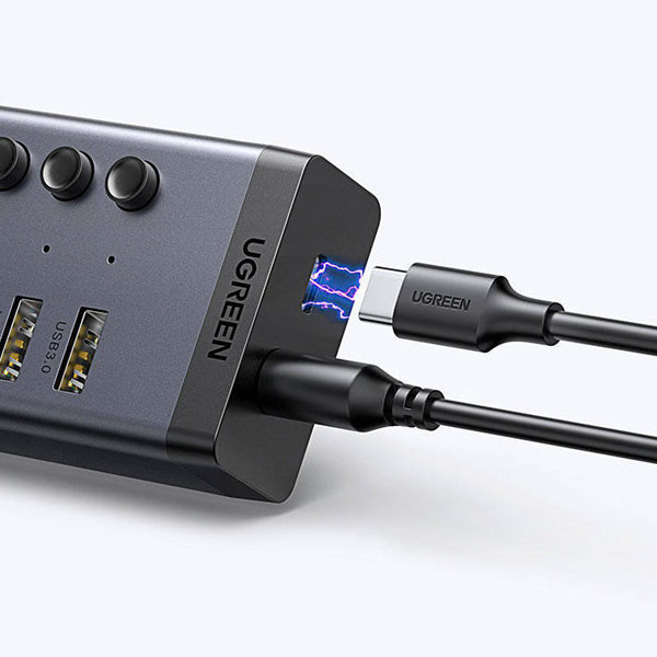 هاب 7 پورت USB. 3 یوگرین مدل CM481-90307