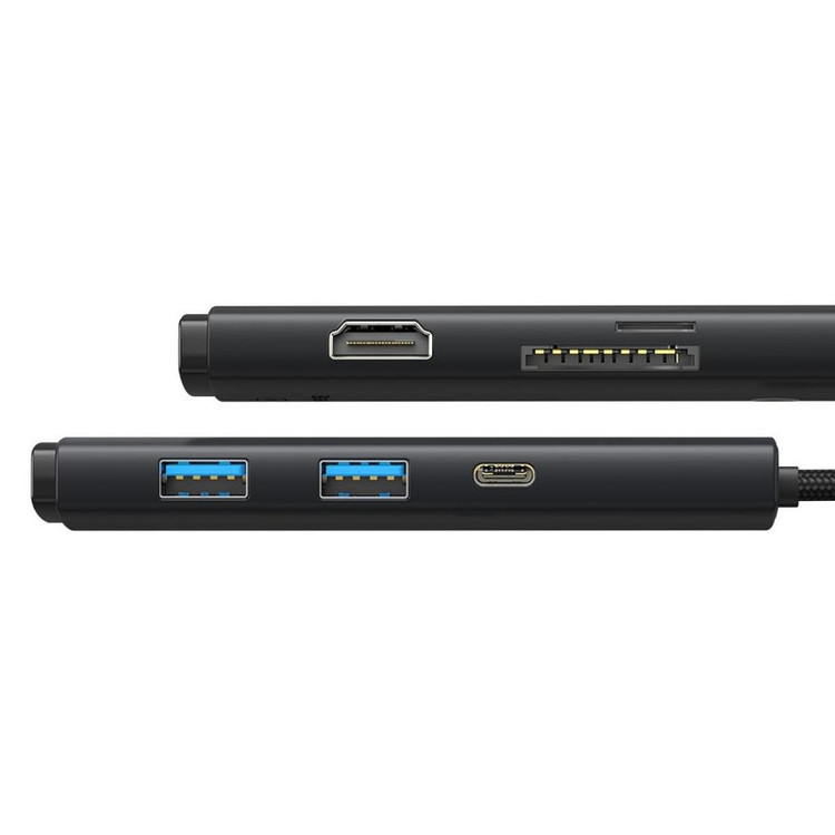هاب 6 پورت USB-C باسئوس مدل BS-OH019
