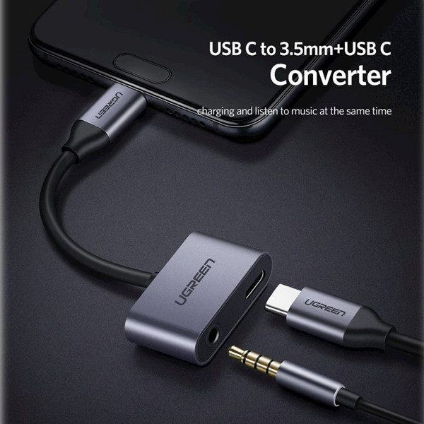 هاب 2 پورت usb-C یوگرین مدل CM193-50596