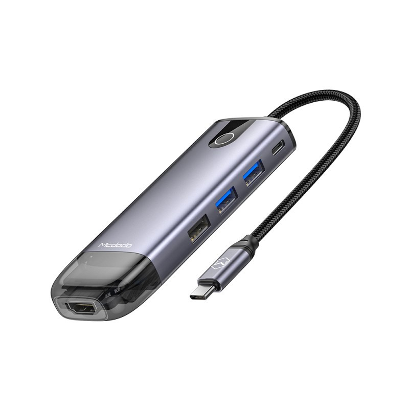 هاب 6 پورت USB-C مک دودو مدل HU_774