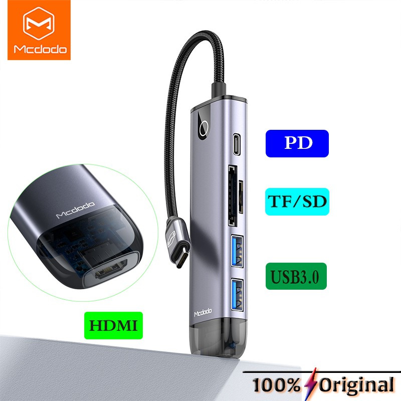 هاب 6 پورت USB-C مک دودو مدل HU_774