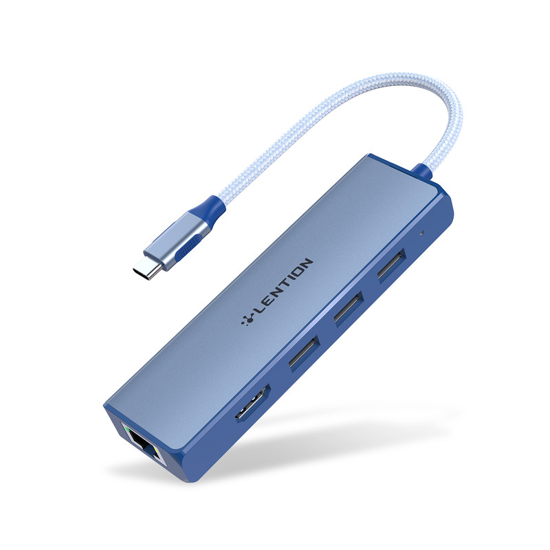 هاب 5 پورت USB-C لنشن مدل C25 HE
