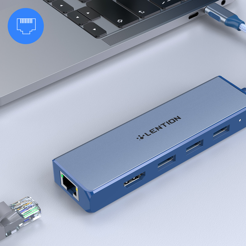 هاب 5 پورت USB-C لنشن مدل C25 HE