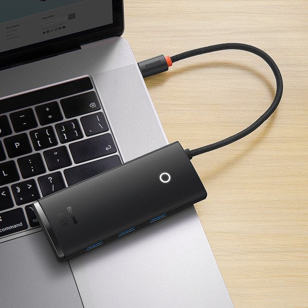 هاب 5 پورت USB-C باسئوس مدل BS-OH018