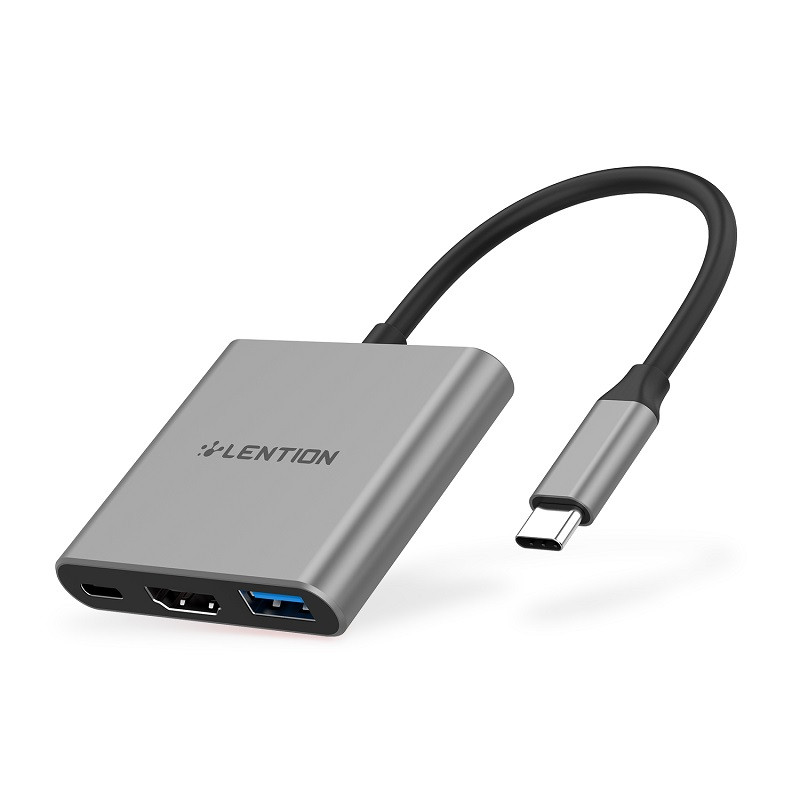هاب 3 پورت USB-C لنشن مدل C14