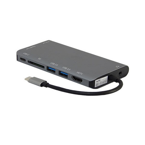 هاب 8 پورت USB-C کی نت مدل K-MFCMS908