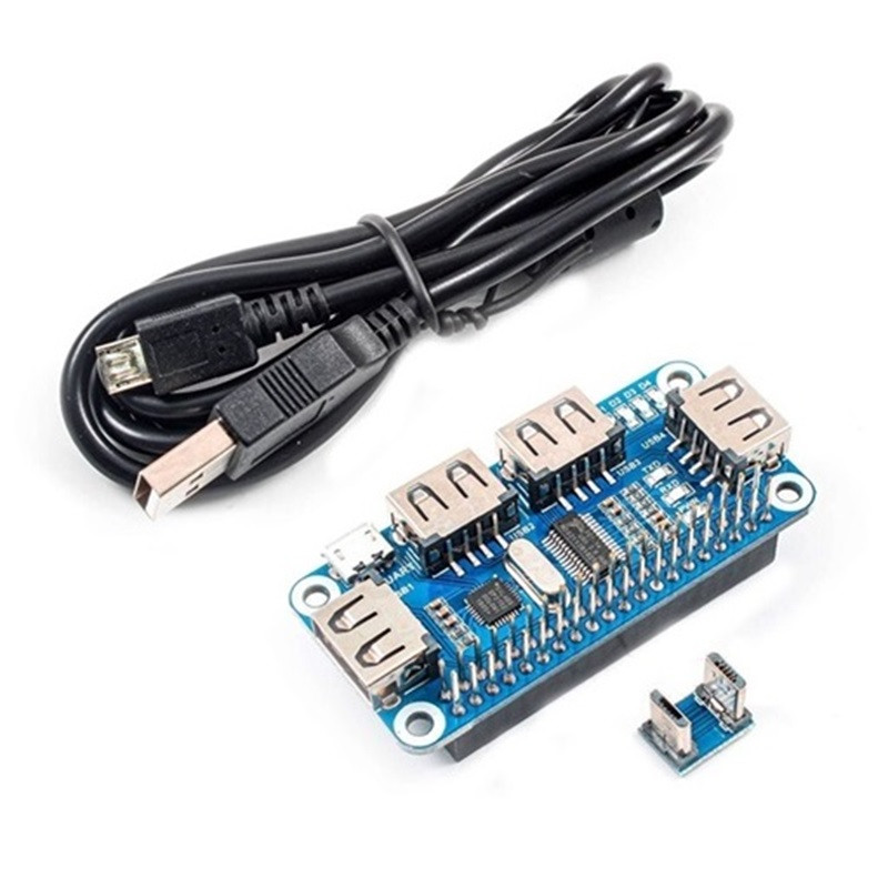 هاب 4 پورت USB مدل UART مناسب رزبری پای